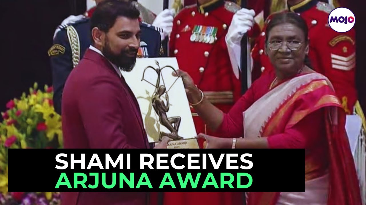 National Sports Awards 2023 | Shami Receives Arjuna Award From President Murmu