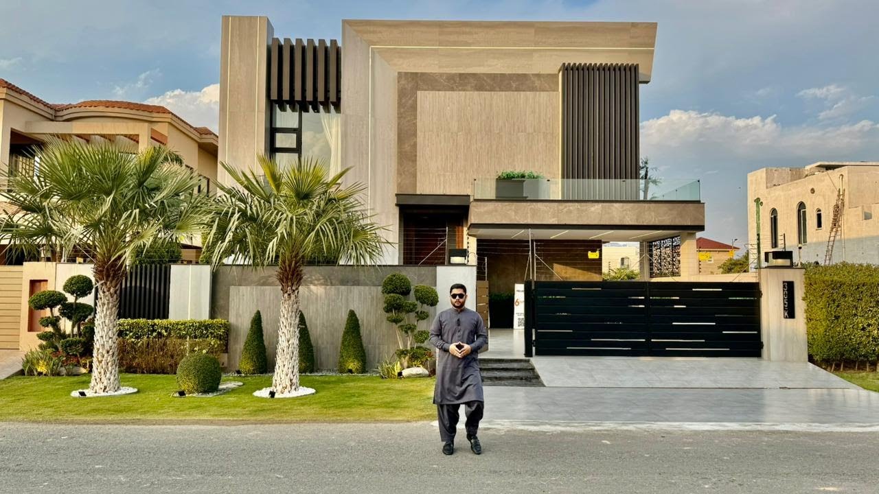 1 Kanal Ultra-Modern Luxury House | DHA Phase 6 Lahore | Pool, Cinema & Basement