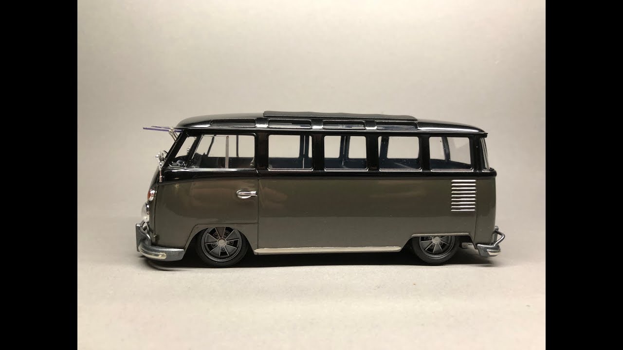 Hasegawa: Volkswagen Type 2 23 Window Bus Full Build Step by Step