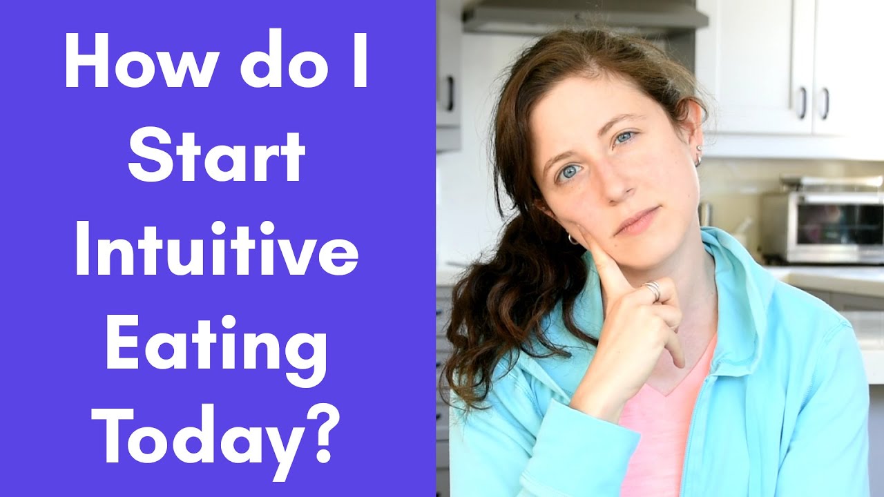 3 easy ways to start INTUITIVE EATING | Especially if you're a busy Mom... Ditch the food guilt now!