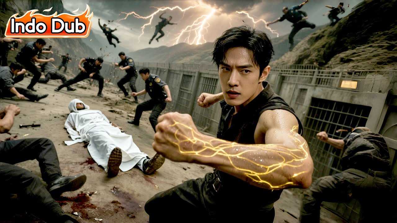 Pemuda Miskin Sendirian Masuk Penjara Ambil Mayat,1v500 Hajar Semua!Ternyata Dewa Perang Rahasia!