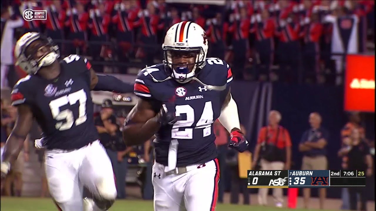Auburn Football vs Alabama State Highlights