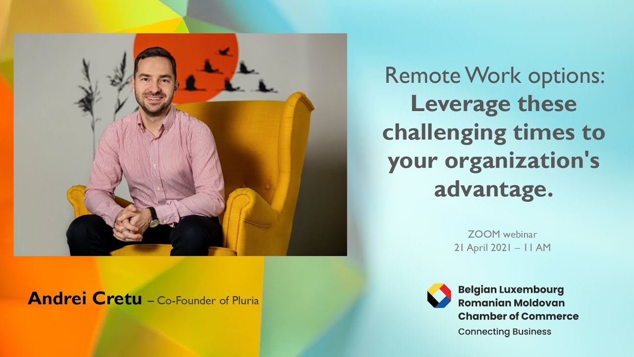 Remote Work Options-Leverage these challenging times - full webinar from 21 April 2021