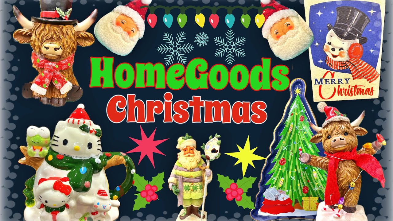 Рождественские покупки в HomeGoods — и там есть на что посмотреть!
