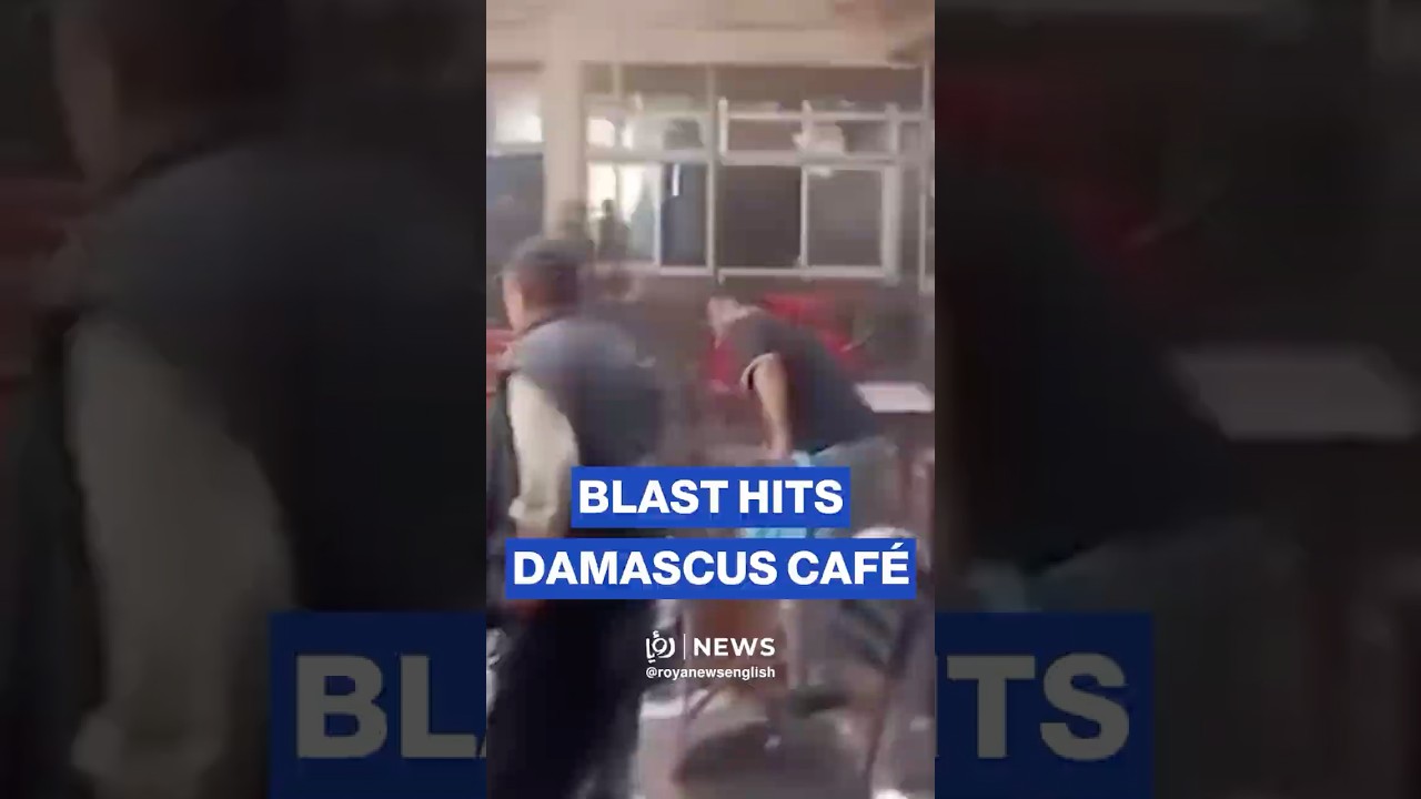 Deadly blast at Damascus caf&eacute; leaves 5 dead, 16 injured