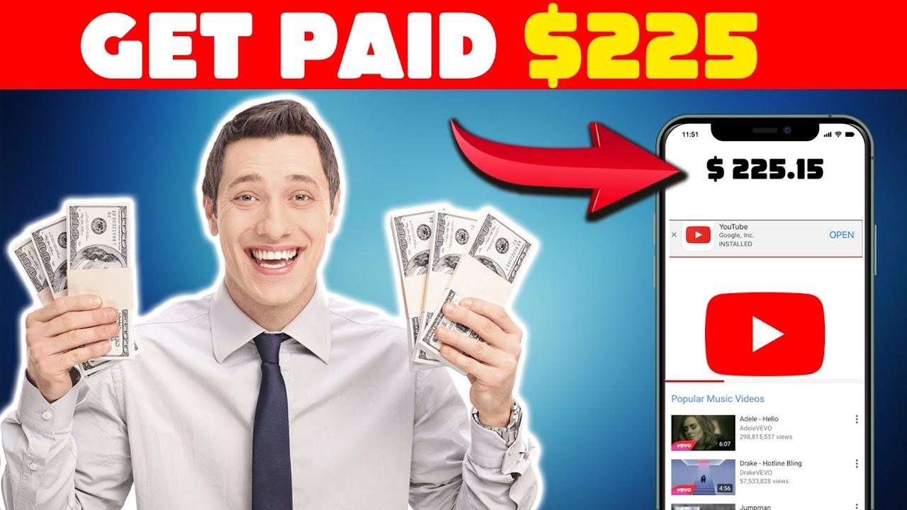[NEW METHOD] Watch Videos and Earn $225 😱 Make Money Online 2022