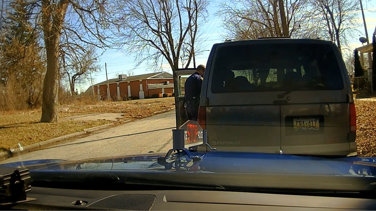 Michigan State Police Trooper Dylan Neill arrest of 69-year-old John Haynes in Saginaw