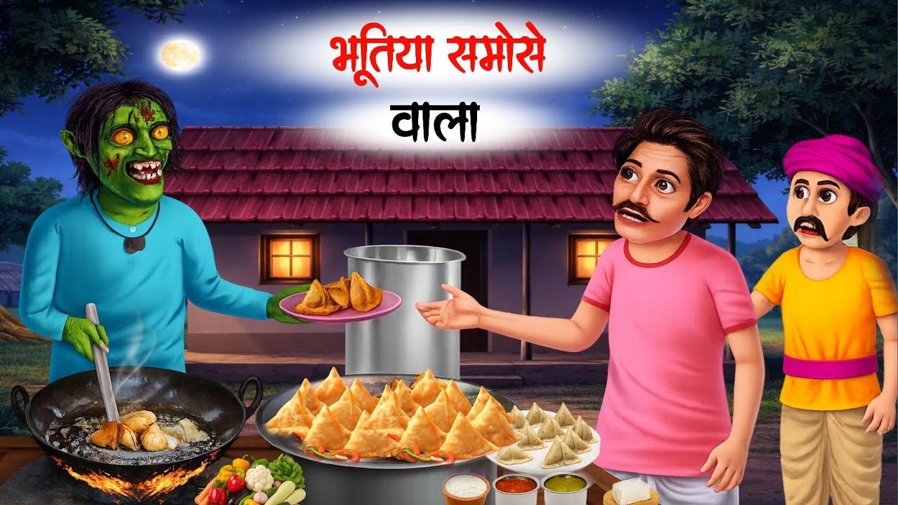 भूतिया समोसे वाला | Bhutiya Samose Wala | hindi kahani | hindi moral Stories | horror kahaniyan |