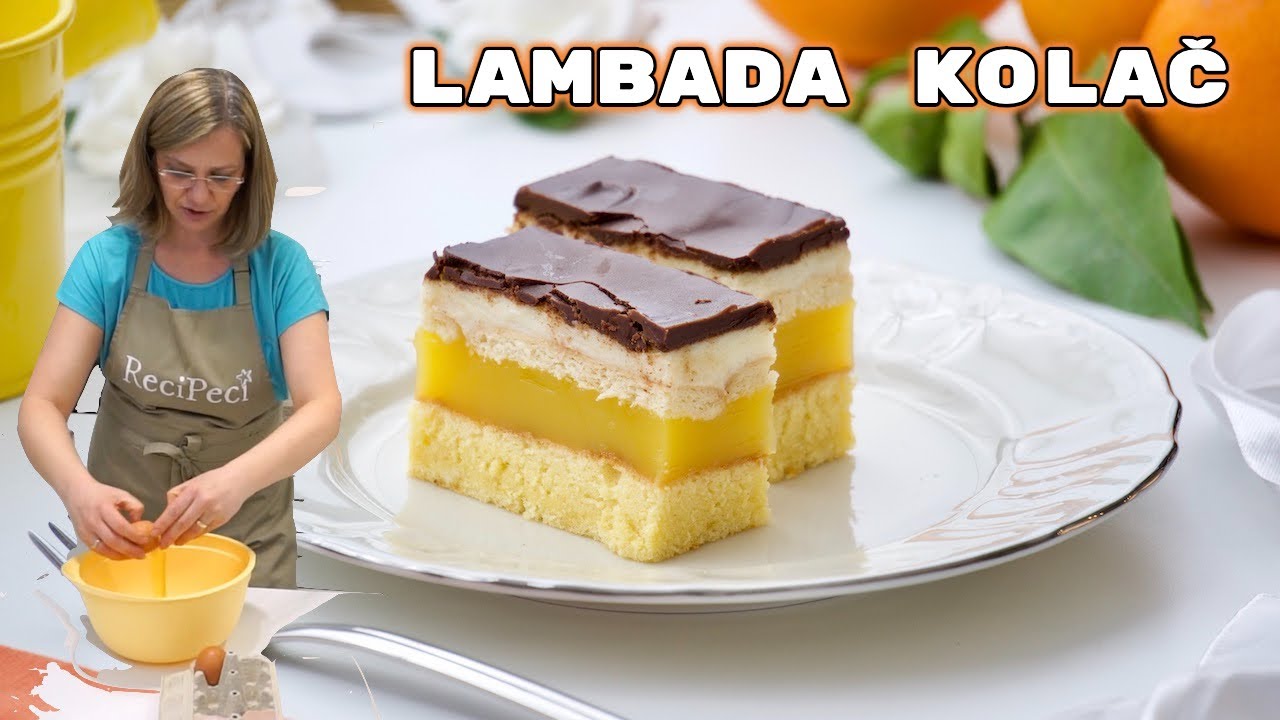 LAMBADA KOLAČ - kremasto, sočno i jako fino! • ReciPeci Sandre Gašparić