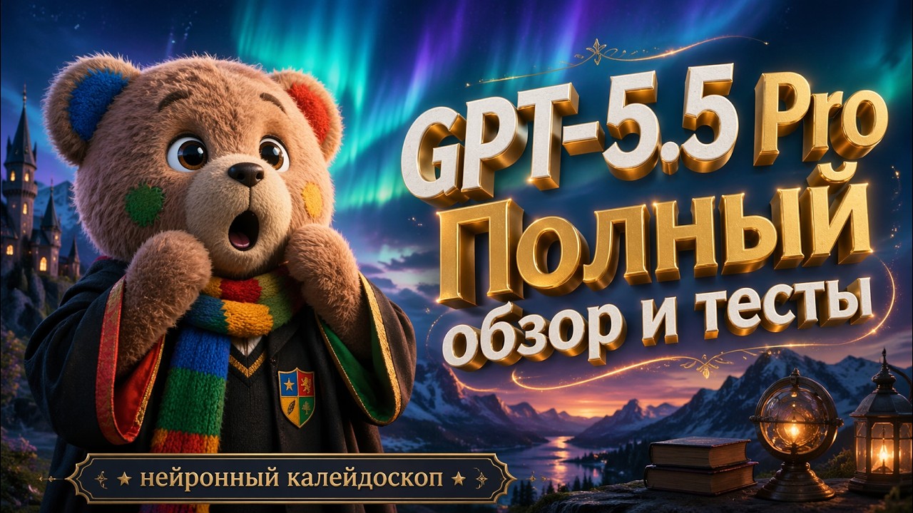 GPT 5.5 Безумная модель! Подробный обзор и тесты