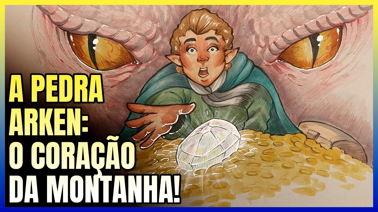A História da Pedra Arken: O tesouro dos Anões de Erebor! #lotr