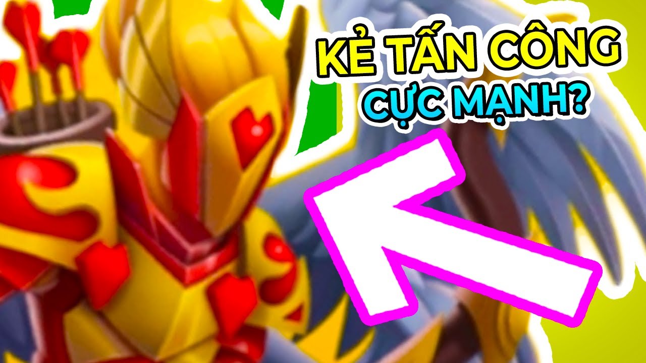 Monster Legends: Cherub Cupid Mua và Review Quái Vật Tấn Công Siêu Mạnh