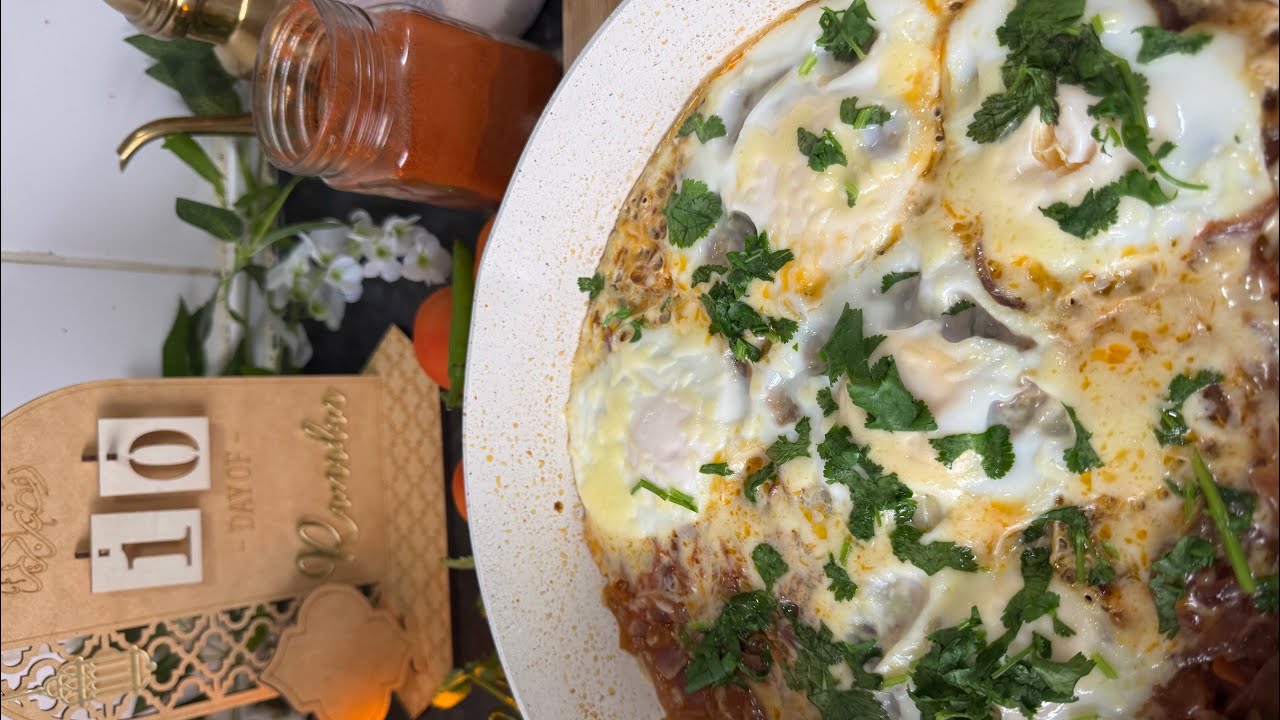 The Best 1-Pan Shakshuka | Easy 15-Minute Iftar Recipe (Day 10)