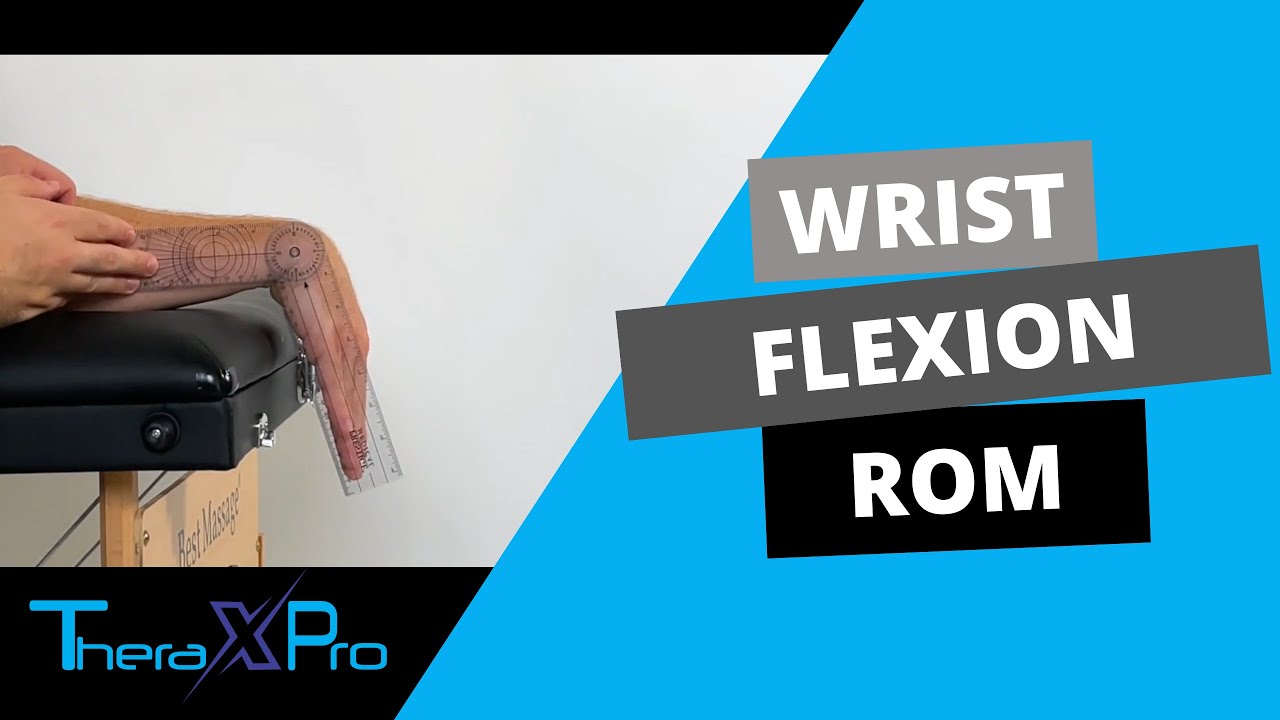 Goniometry | Wrist Flexion Range of Motion