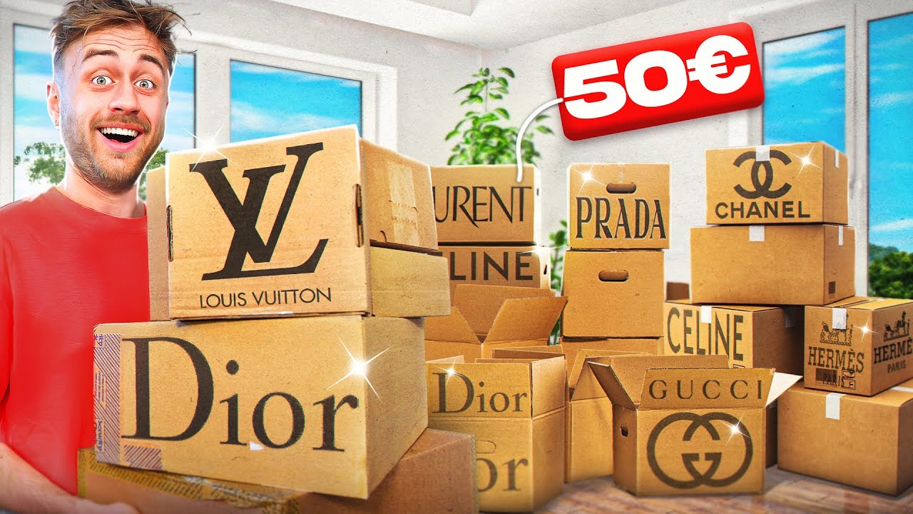 J'ai acheté les ARTICLES les MOINS CHERS des MARQUES de LUXE 😨