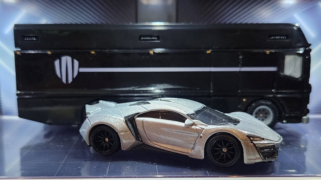 Hot Wheels Team Transport Lykan Hypersport and Euro Hauler #Unboxing #hotwheels #lykanhypersport