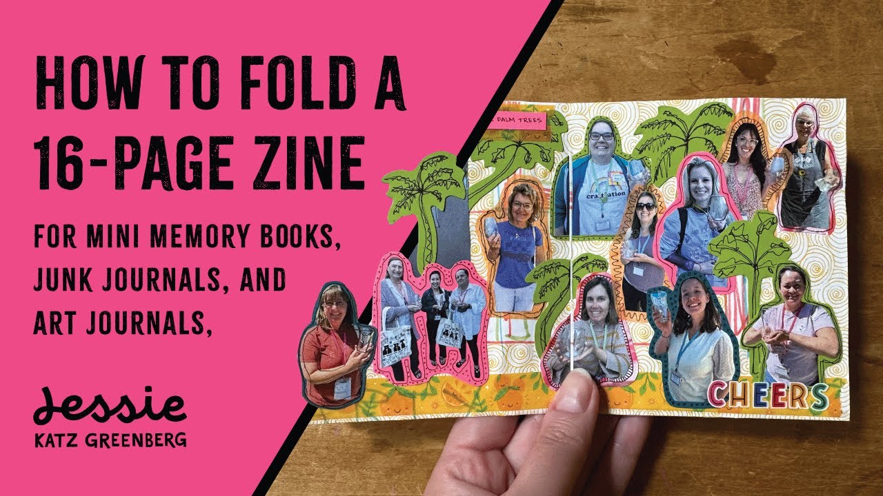 Step-by-Step Guide: How to Fold a 16-Page Zine | Easy Zine Folding Tutorial