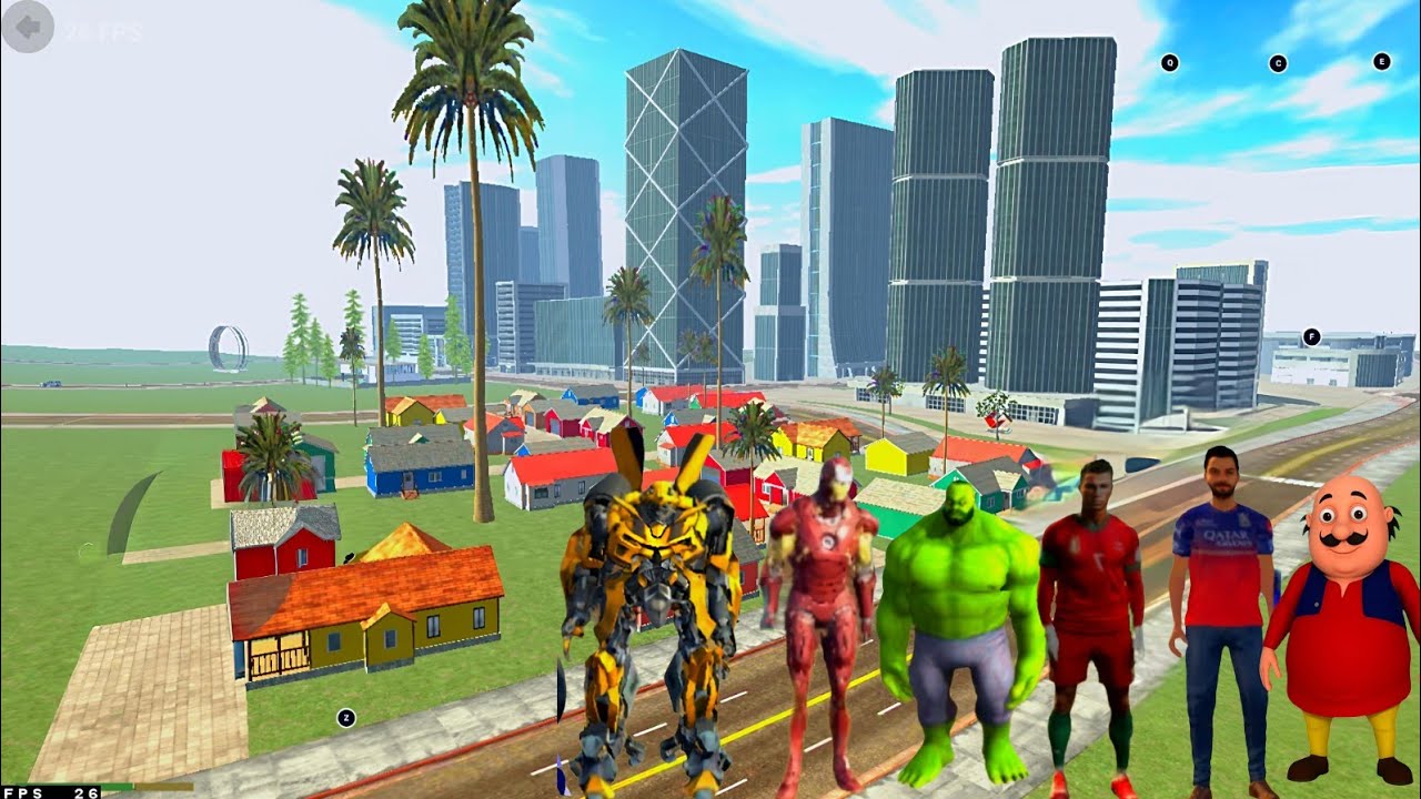 INDIAN THEFT AUTO SIMULATER | ALL NEW CHEAT CODE 2026 NEW UPDATE | VIRAT KOHLI & Ronaldo