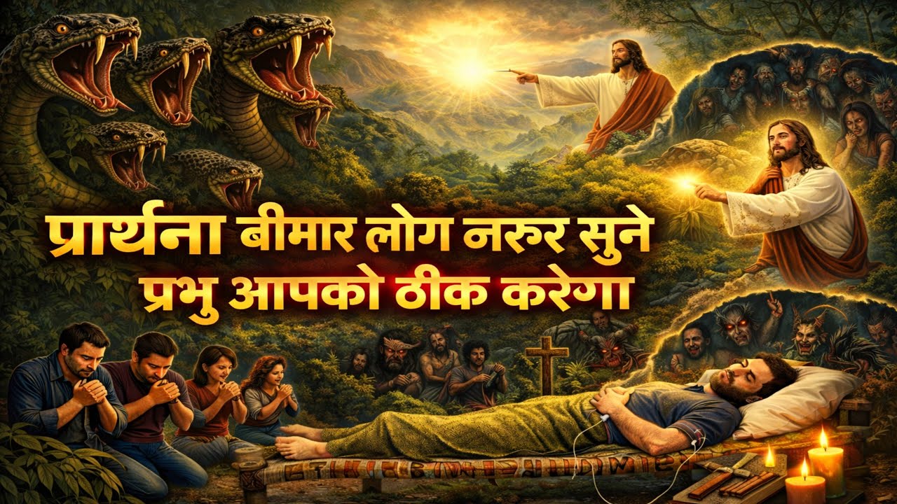 Healing Prayer | आज ही चंगाई मिलेगी | Bible Vachan | Jesus Prakashan TV & @HindiBiblemessage  