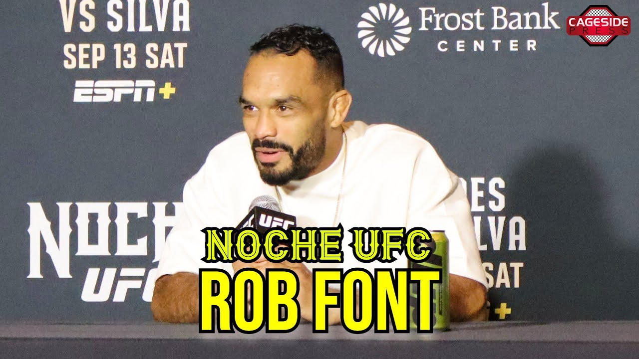 Rob Font Down To Fight Sean O'Malley | Noche UFC