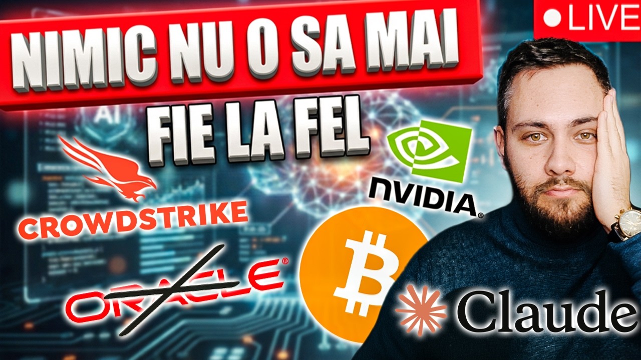 S-a terminat manipularea? | Crypto & Stocks | Nvidia, Trump și tarifele