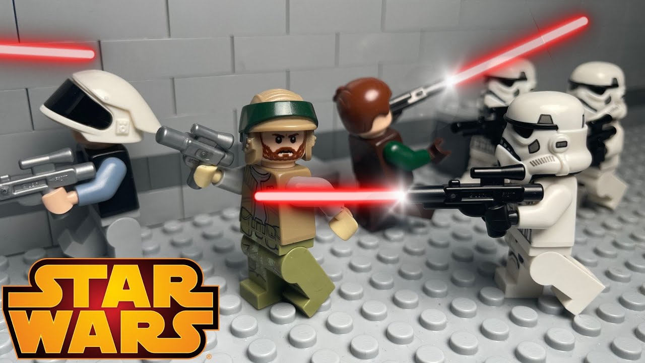 Rebel Retreat | Rebel Part 1 | Lego STAR WARS stop-motion film