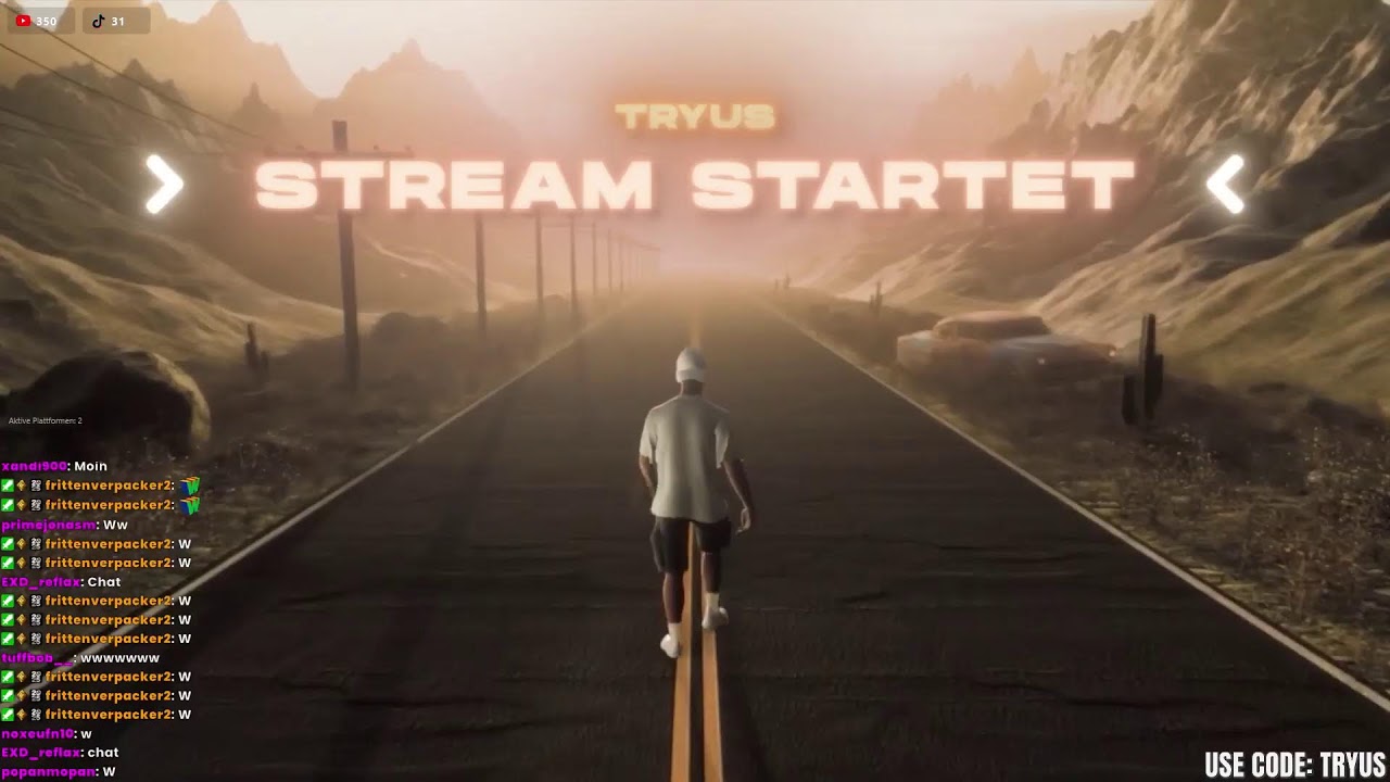 RESTREAM TWITCH - TRYUS AI - 24/7 Live