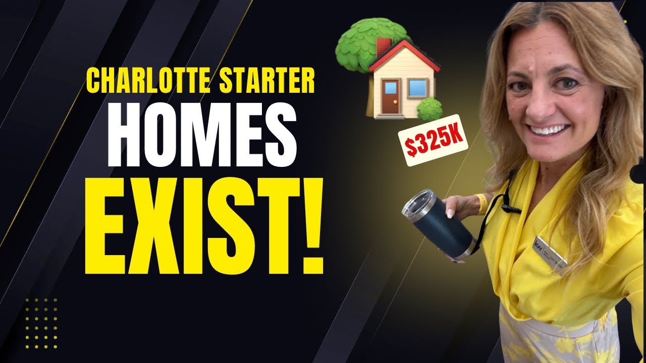 What? A STARTER HOME in greater Charlotte?  Top rated Fort Mill real estate! September 2025