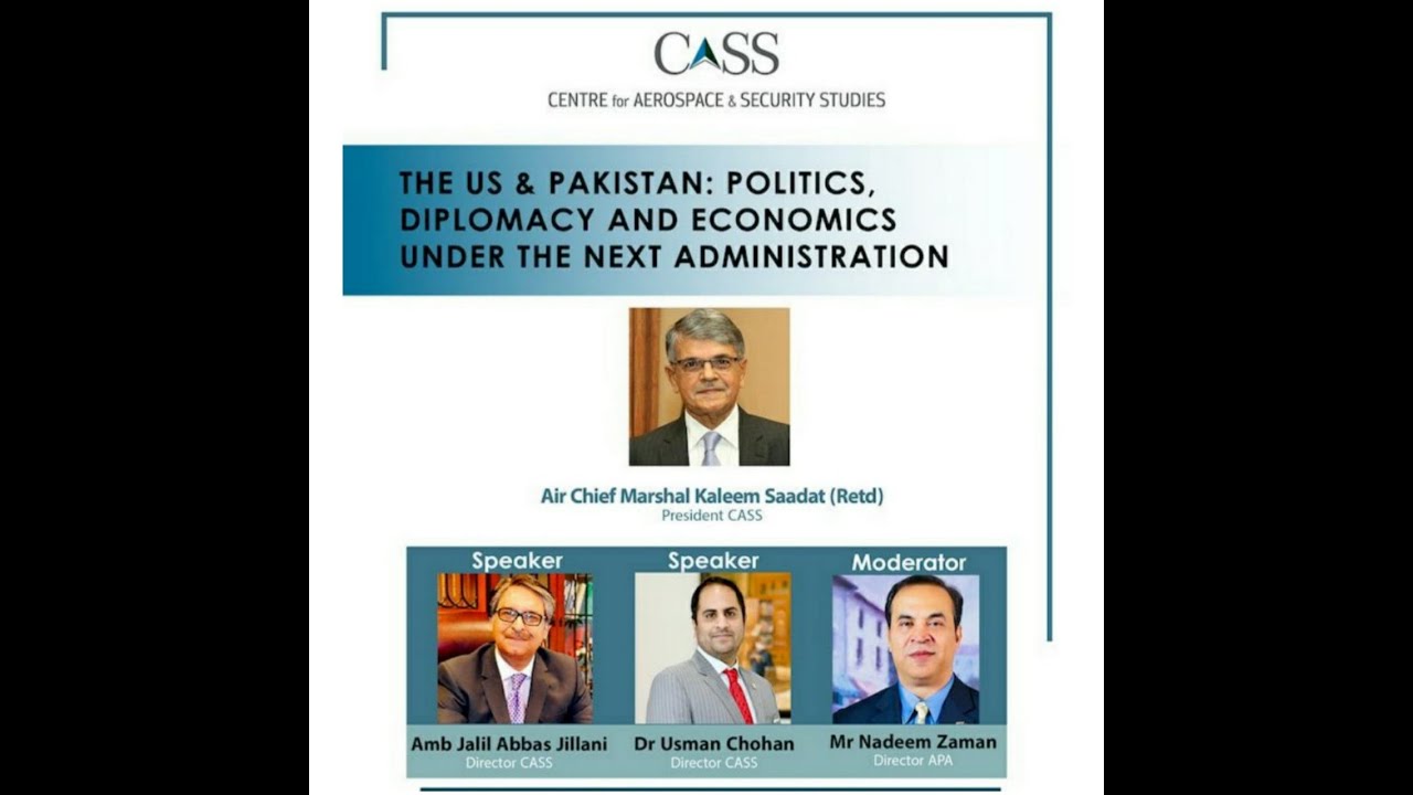 Webinar | US & Pakistan: Politics, Diplomacy & Economics under the Next Administration | 3 Oct 2020