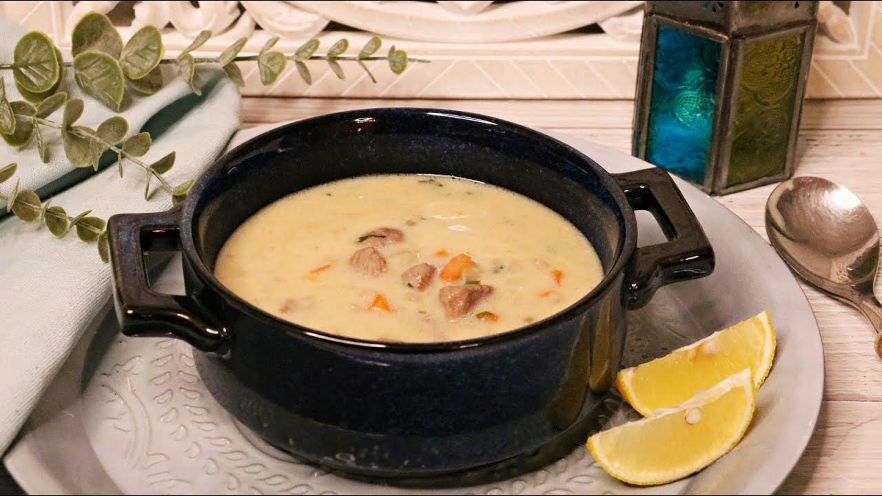 TELEĆA BIJELA ČORBA - RAMAZANSKA SOFRA - RAMAZANSKA ČORBA - JUNEĆA ČORBA RECEPT