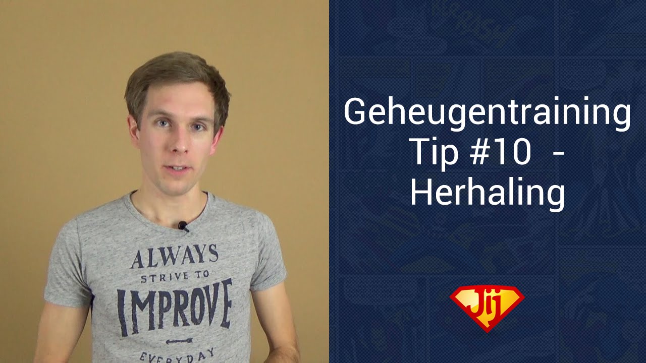 Geheugentraining Tip #10: Herhaling