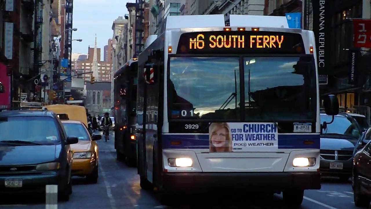 NYCTA : Orion VII Next Generation Hybrid 3929 On The M6 @ Broadway