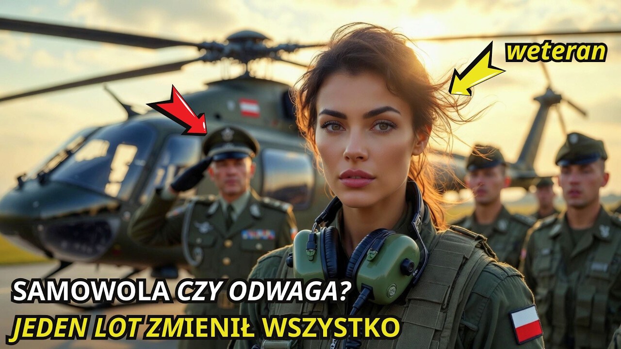 Odmówili jej lotu Sokołem HX 9, aż generał zasalutował