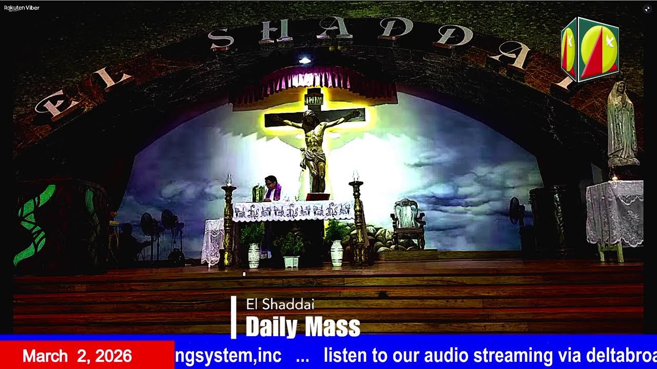 DWXI 1314 AM Live Streaming I Monday(March 2, 2026) #dailymass