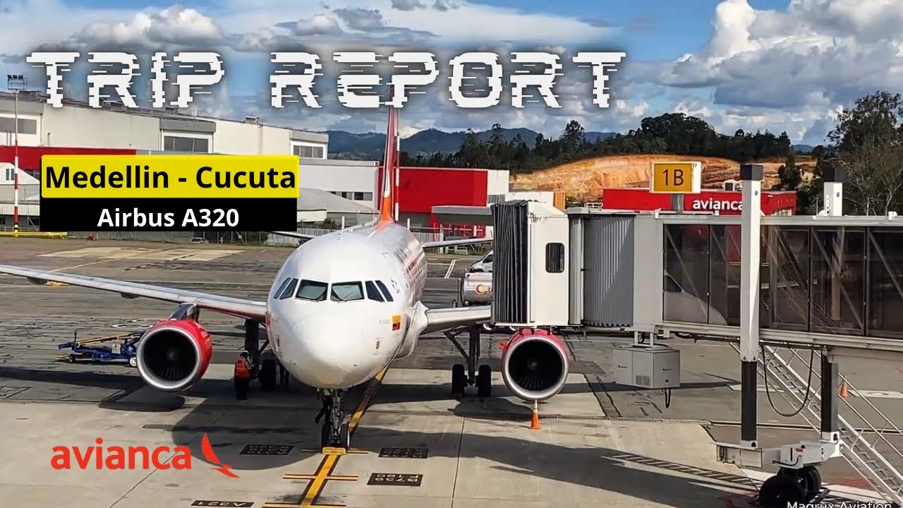 TRIP REPORT | Flying from Medellin to Cucuta | Avianca Airbus A320