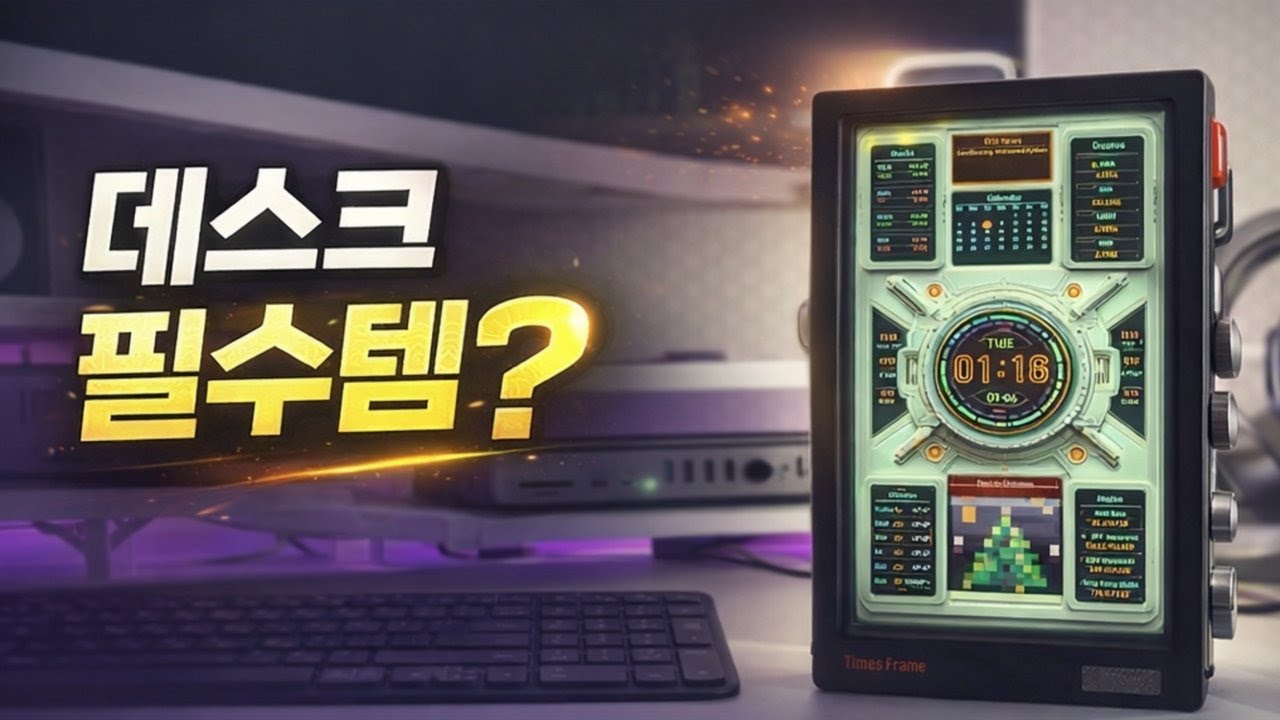 다들 책상에 두는 이유가 있었습니다! 디붐 타임즈프레임 10.1
