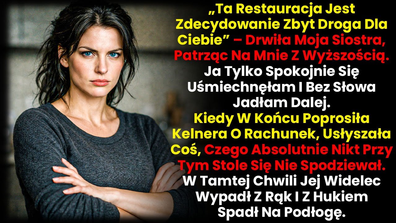 „To Za Drogo dla Ciebie” — Siostra Zbladła, Gdy Przyszedł Rachunek