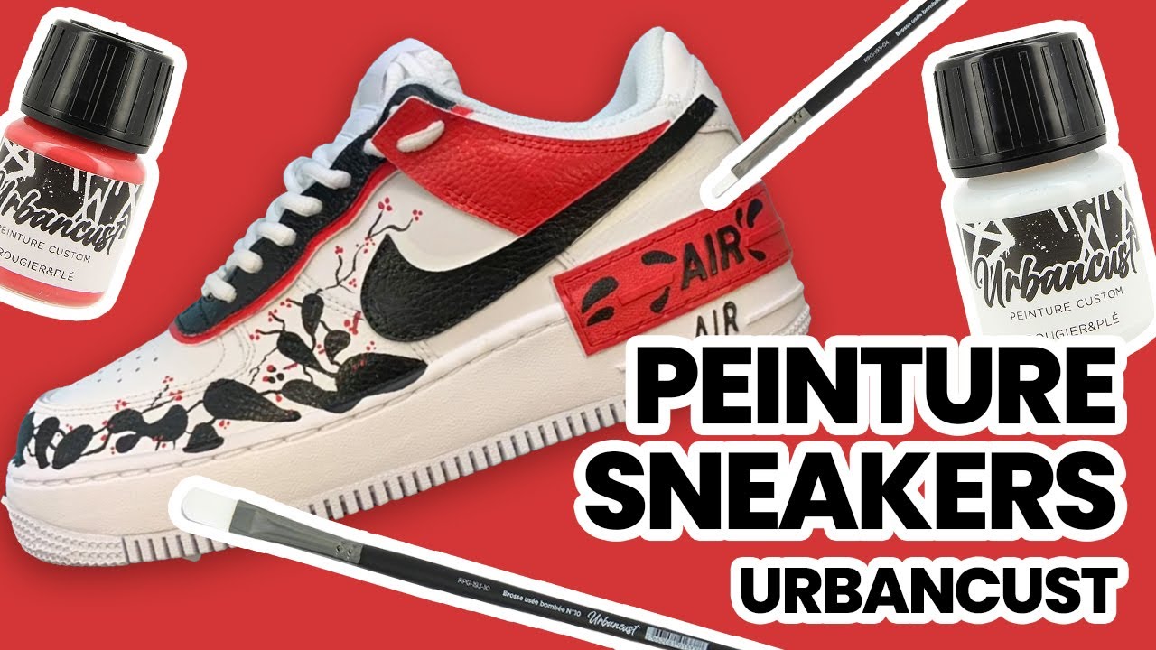 Customiser ses baskets avec la peinture cuir Urbancust