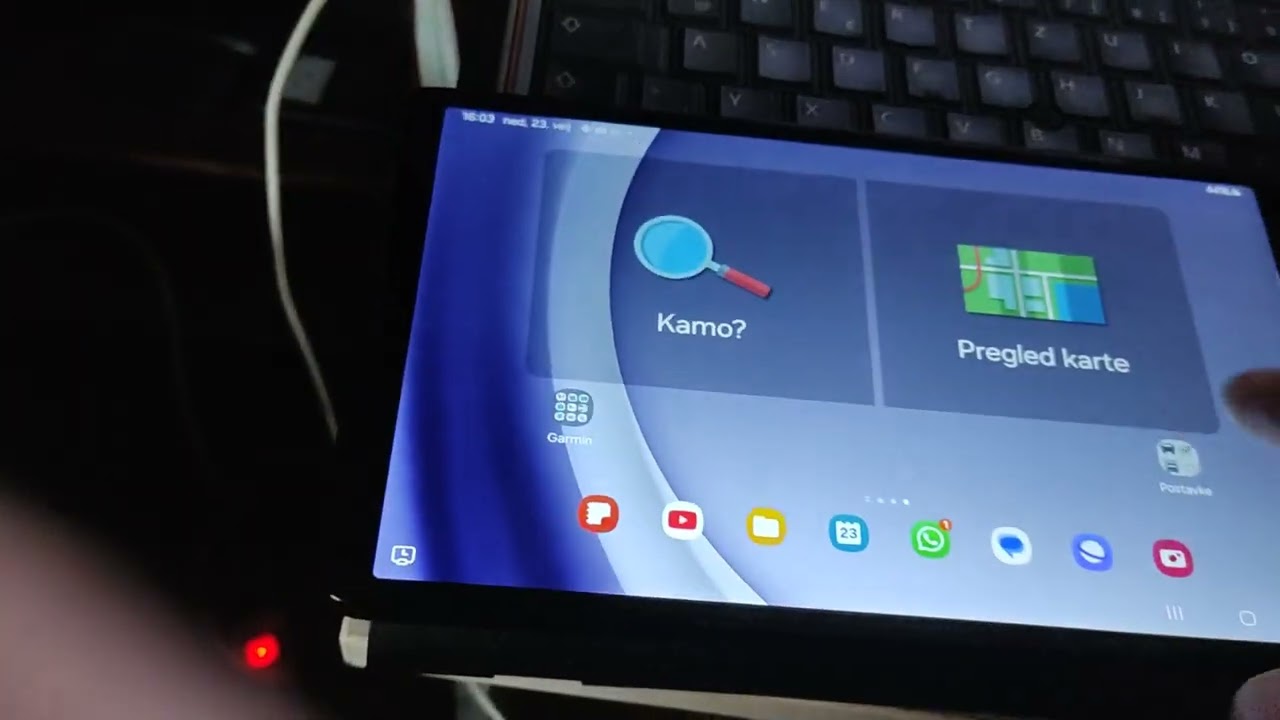 Garmin Truck Samsung Tab A9 android 14