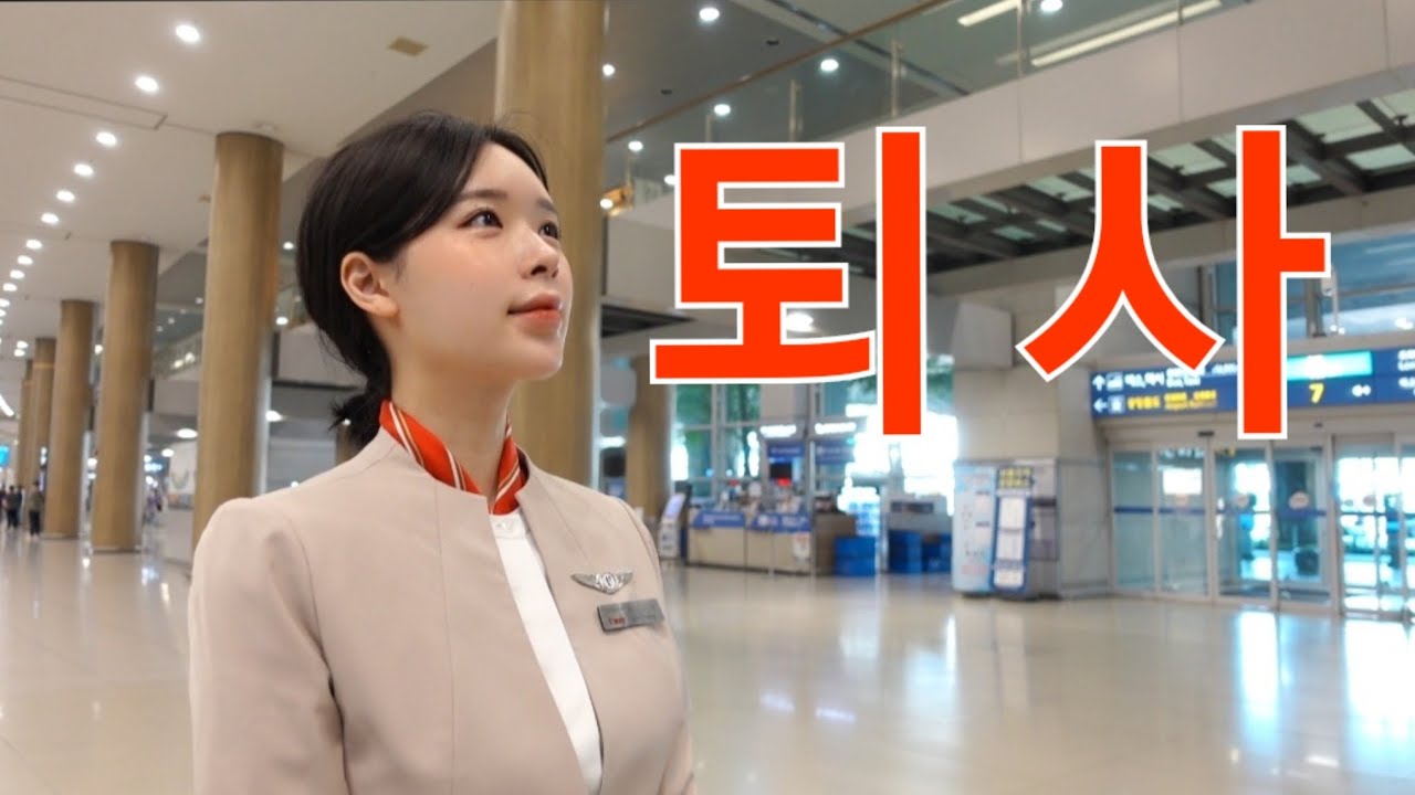 7년차 티웨이 승무원의 유쾌한 퇴사 브이로그 l TWAYAIR l 승무원 VLOG