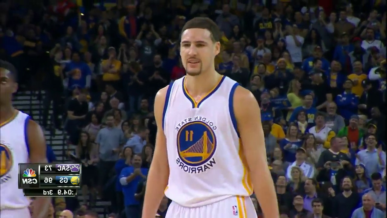 What if Klay Thompson was Left Handed? (37 point quarter highlights)