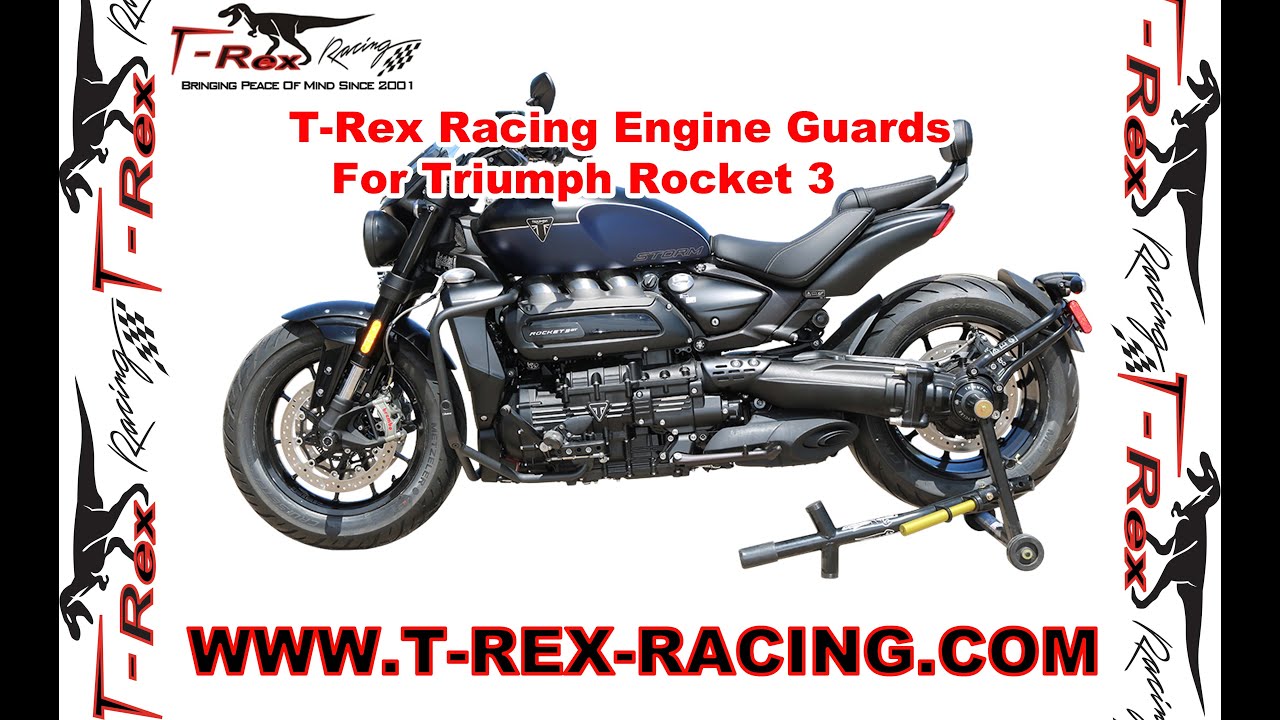 Защита двигателя T-Rex для Triumph Rocket 3