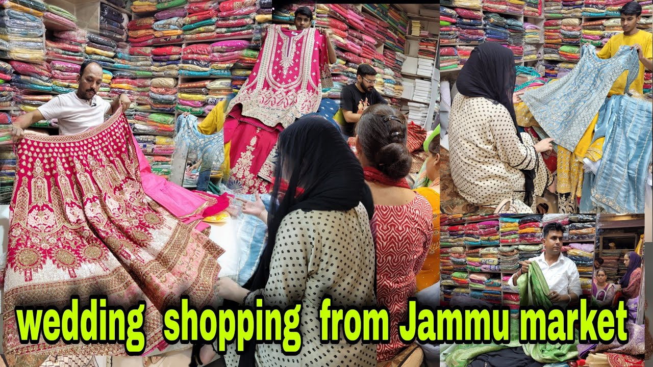 shaadi ki shopping 😍 exploring market for bridal lehenga 😍 wedding latest collection 👗 shopping vlog