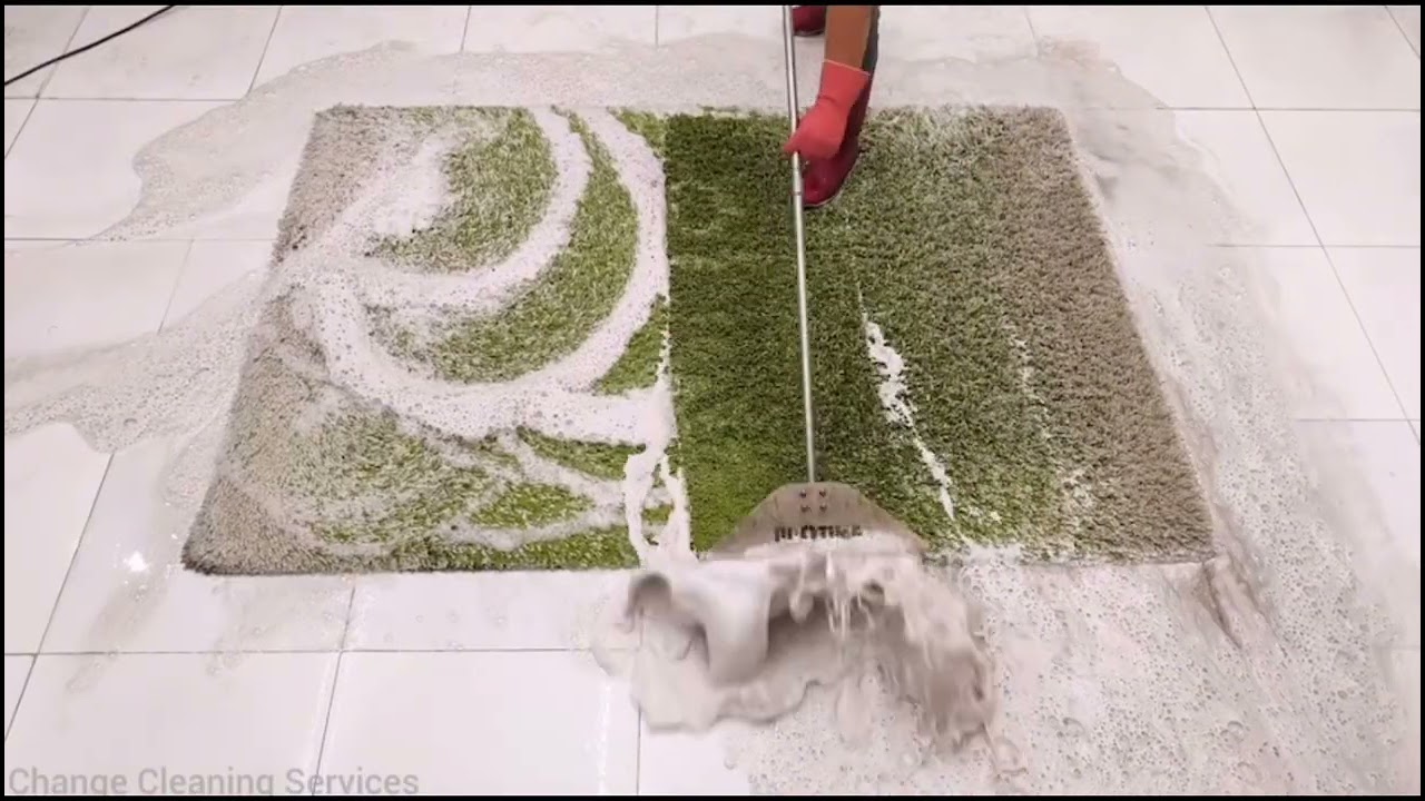 Super muddy Shaggy Carpet Scraping Compilation || ChangeCleaningService  