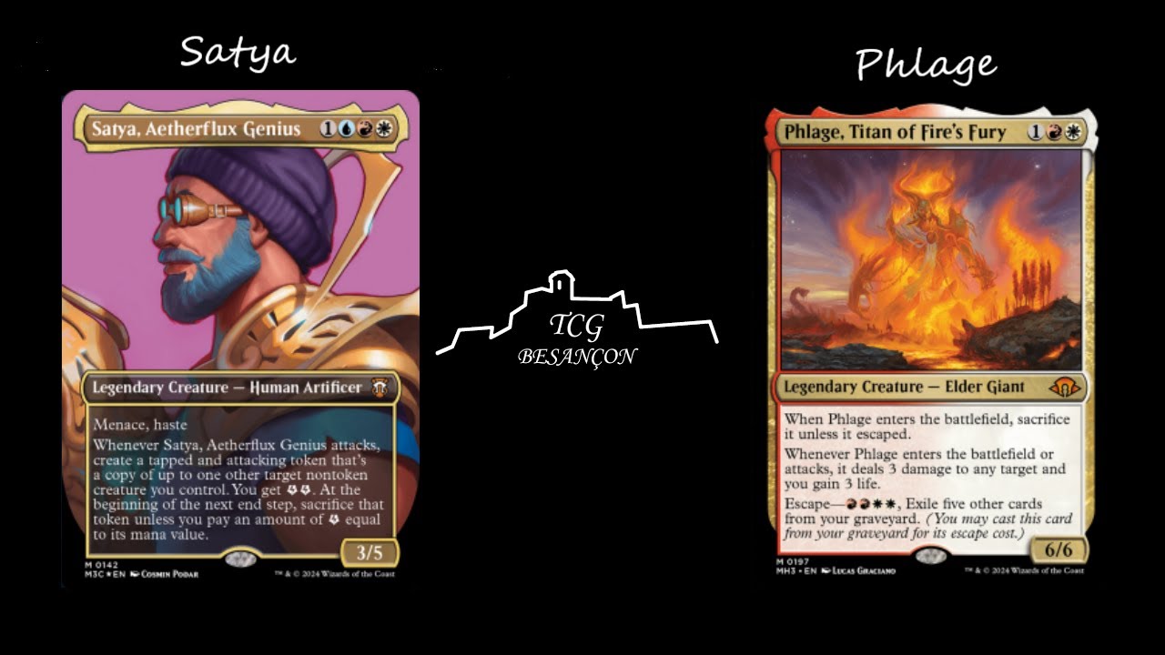 MTG | J2 Ligue DUEL COMMANDER | R4 : Satya - Phlage