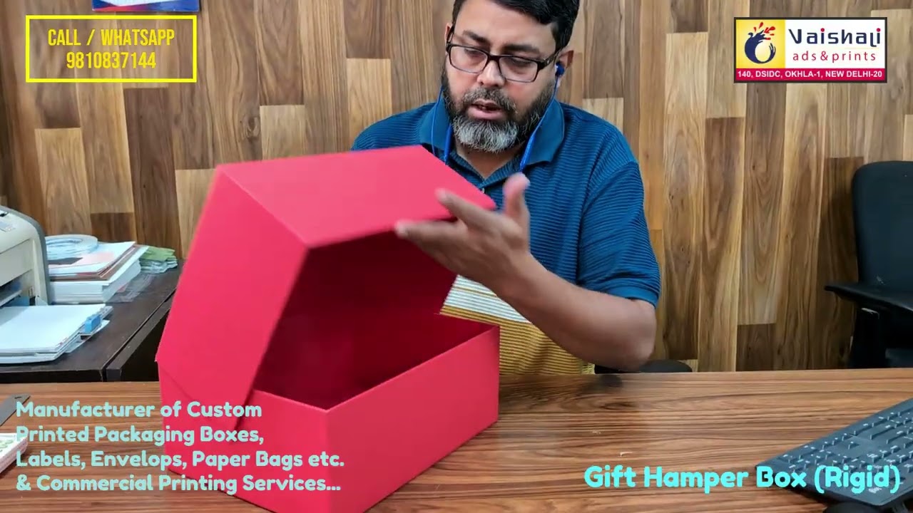 Gift Hamper Box Rigid