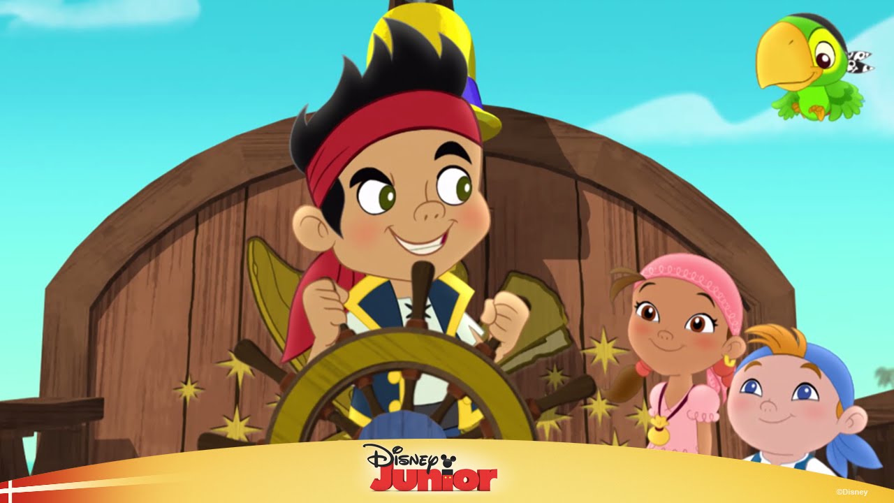 Jake og Piraterne synger: Jolly Roger mod Tumle - Disney Junior Danmark