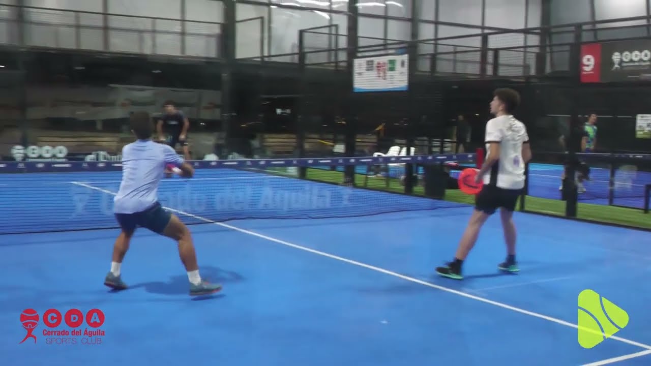 Álvaro Matador y Dani Martínez contra Pepe Aliaga y Luis Hernández. FIP RISE MIJAS 22