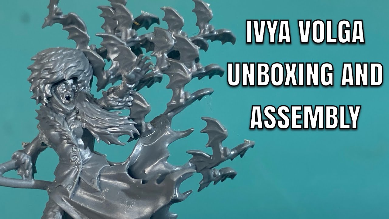 Ivya Volga the Outcast - Soulblight Gravelords - Unboxing and Assembly