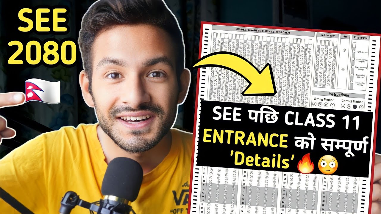 Everything you didn't know about *CLASS 11 ENTRANCE* after SEE 2079!🔥😳| Anurag Silwal